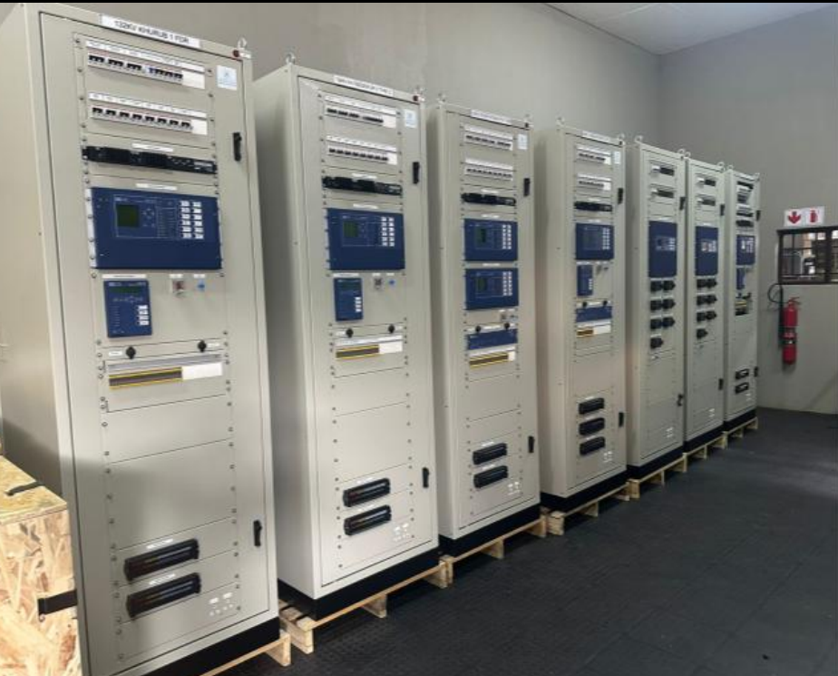 Completed control panel schemes ready for dispatch